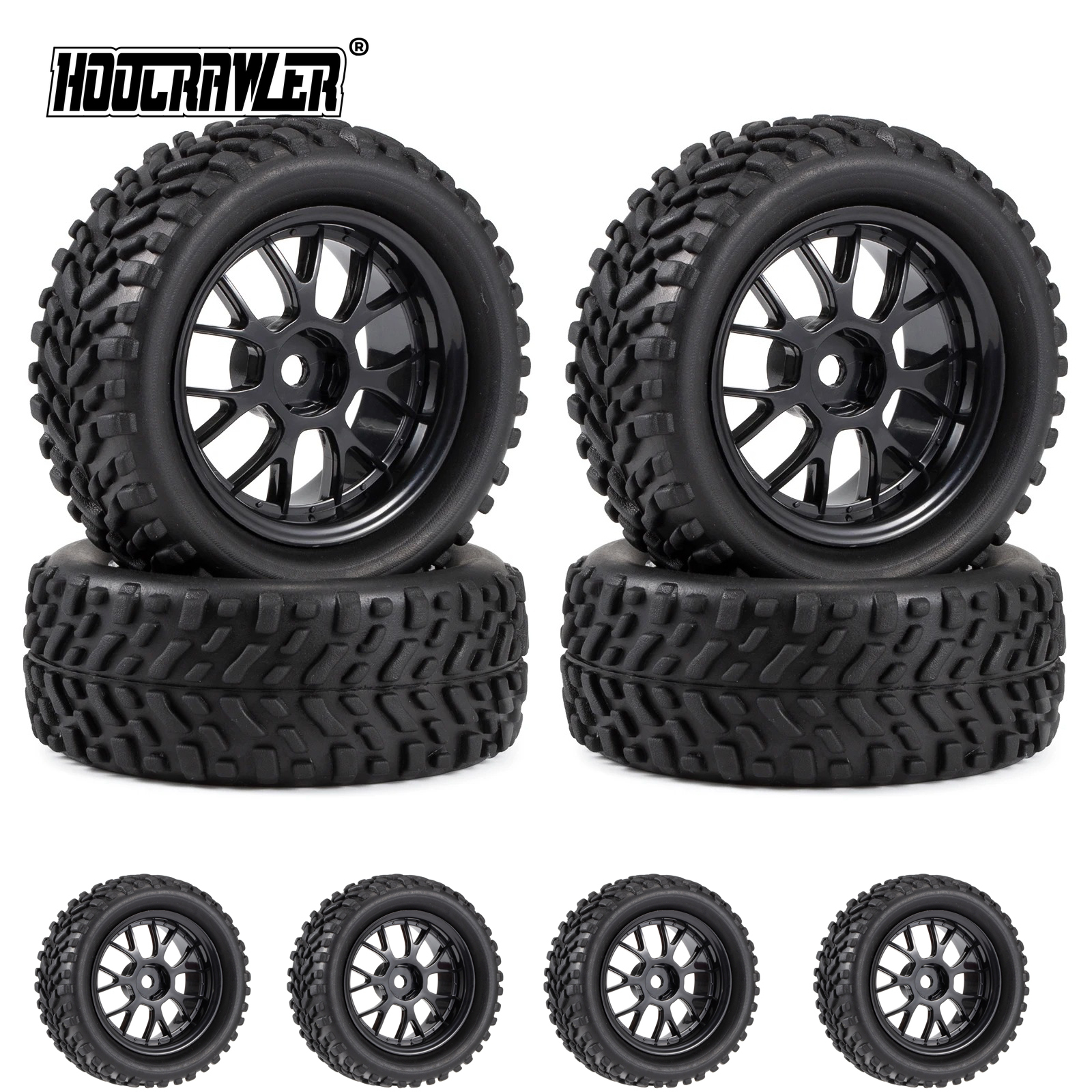 Yunshen Rc Hobby - 4PCS 76mm 1.9 inch Off Road