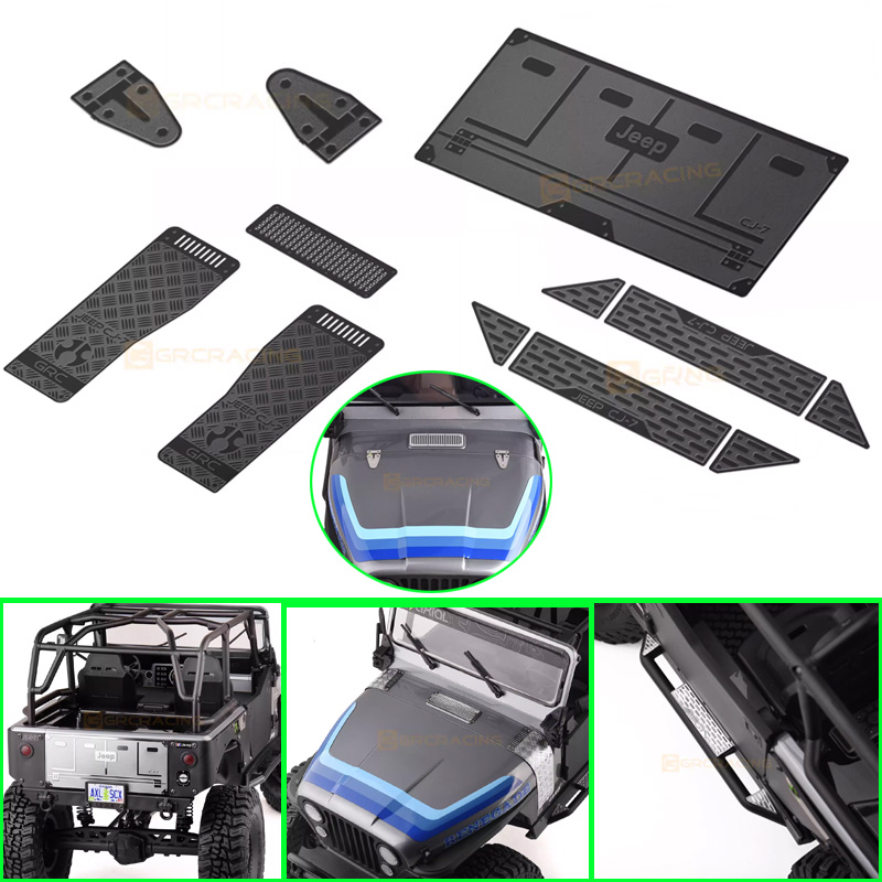 Wheel Hex Adapter - Metal Car Shell Protective Sheet Appearance