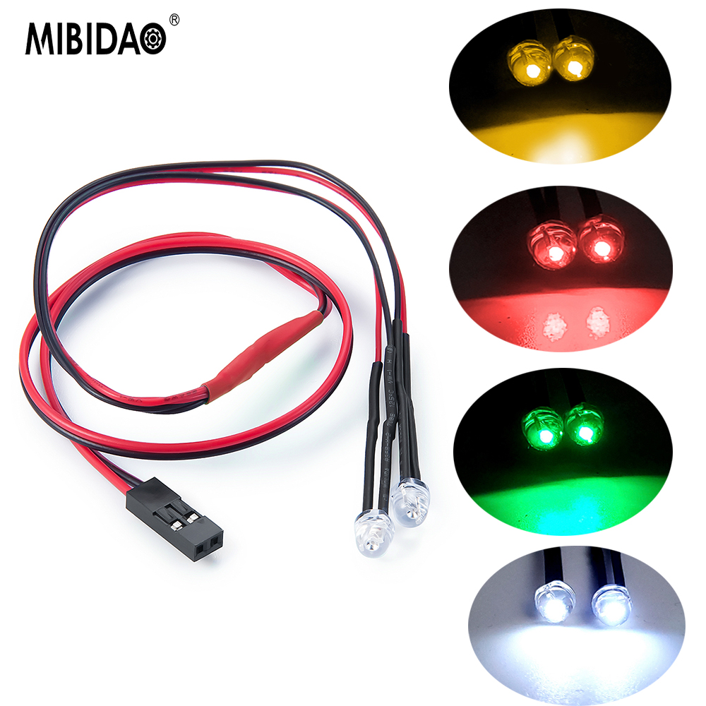 Wheel Hex Adapter - MIBIDAO RC Car LED Lights Spotlight