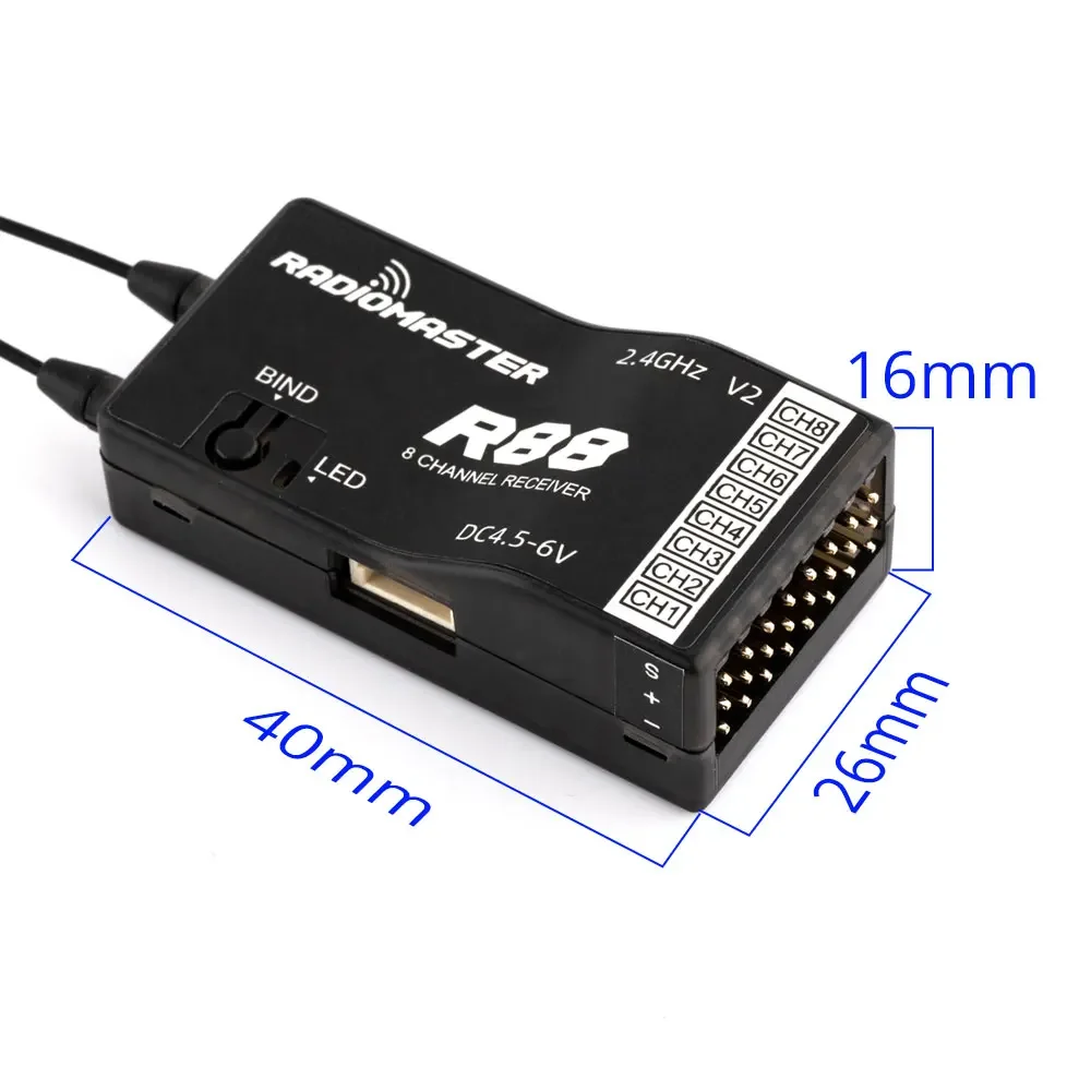 RadioMaster R88 V2.0 8ch SFHSS - Receiver Sbus 8Ch avis et prix