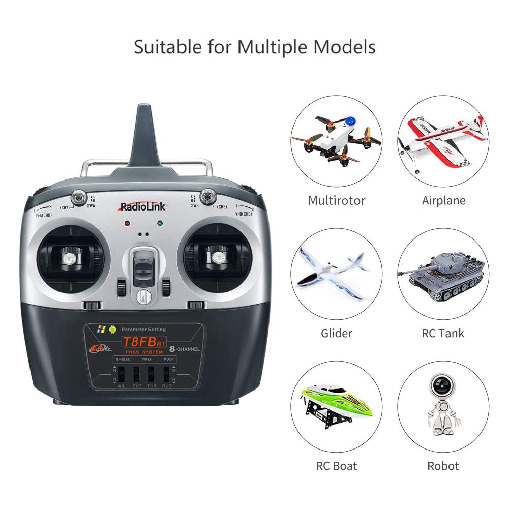Radiolink T8FB V2 8CH RC Trans - Receiver Sbus 8Ch avis et prix