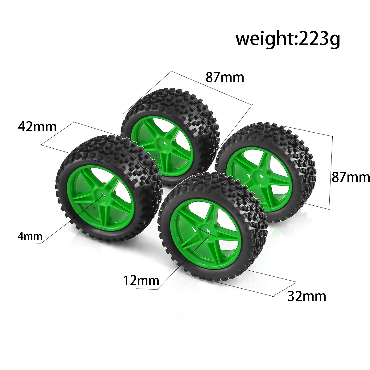 1/10 RC Off Road Tires And Whe - Yunshen Rc Hobby avis et prix