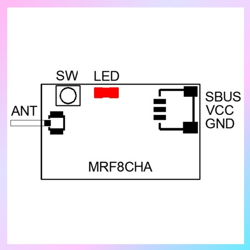 T23C MRF8CHA 2.4G AGF For Frsk - Receiver Sbus 8Ch avis et prix