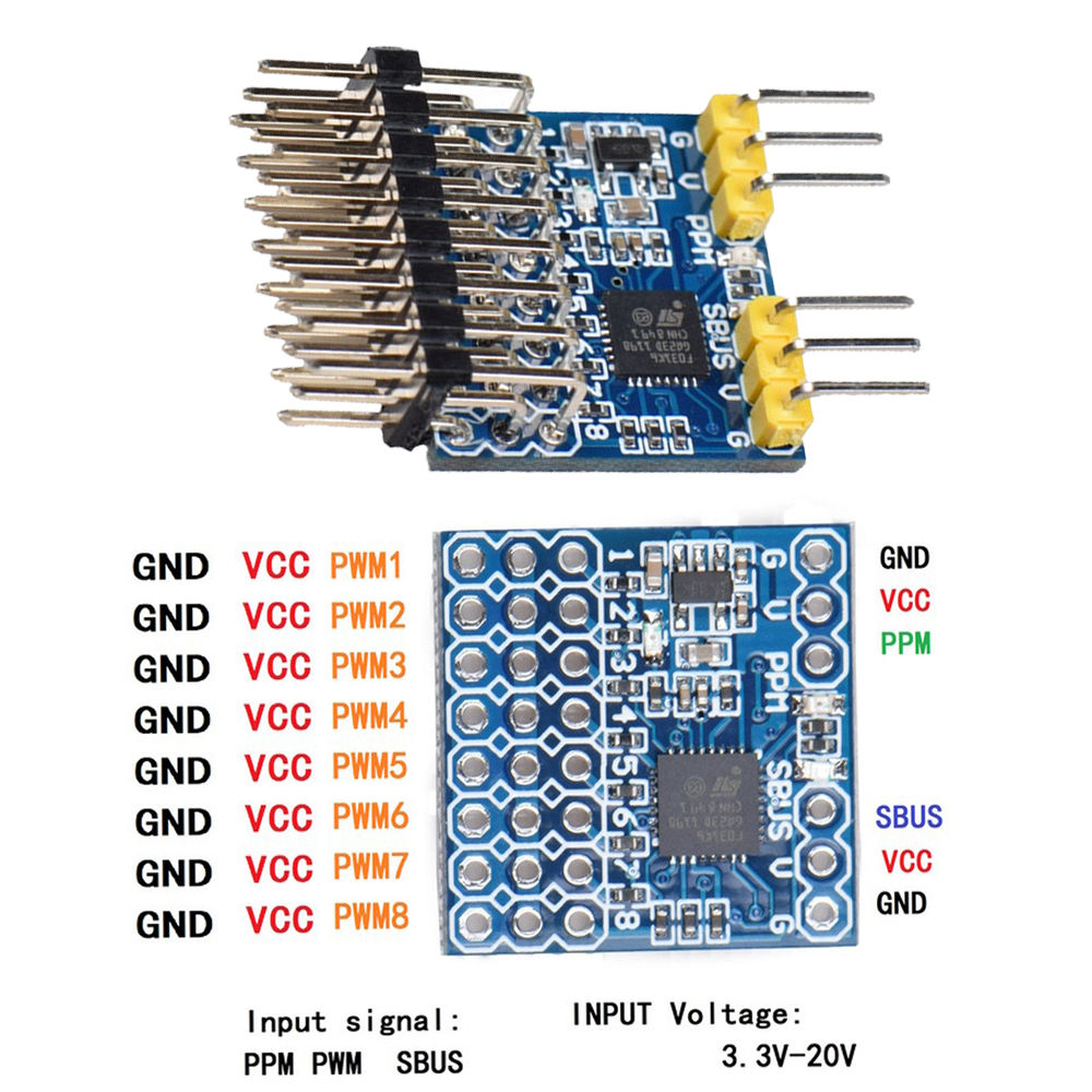 SPP-SBUS 8CH SPP Converter 15A - Receiver Sbus 8Ch avis et prix