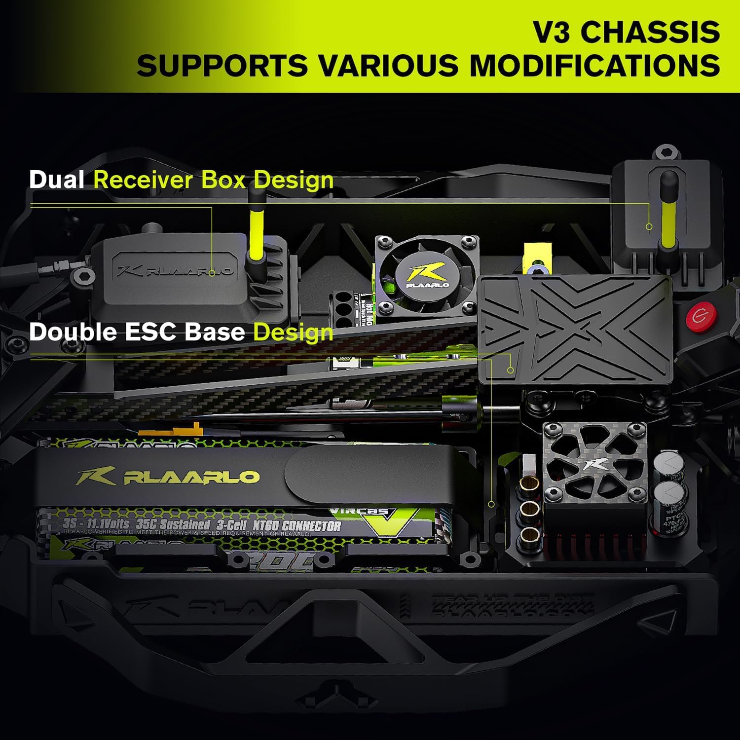 CROBOLL RLAARLO 1/10 Brushless - Yunshen Rc Hobby avis et prix