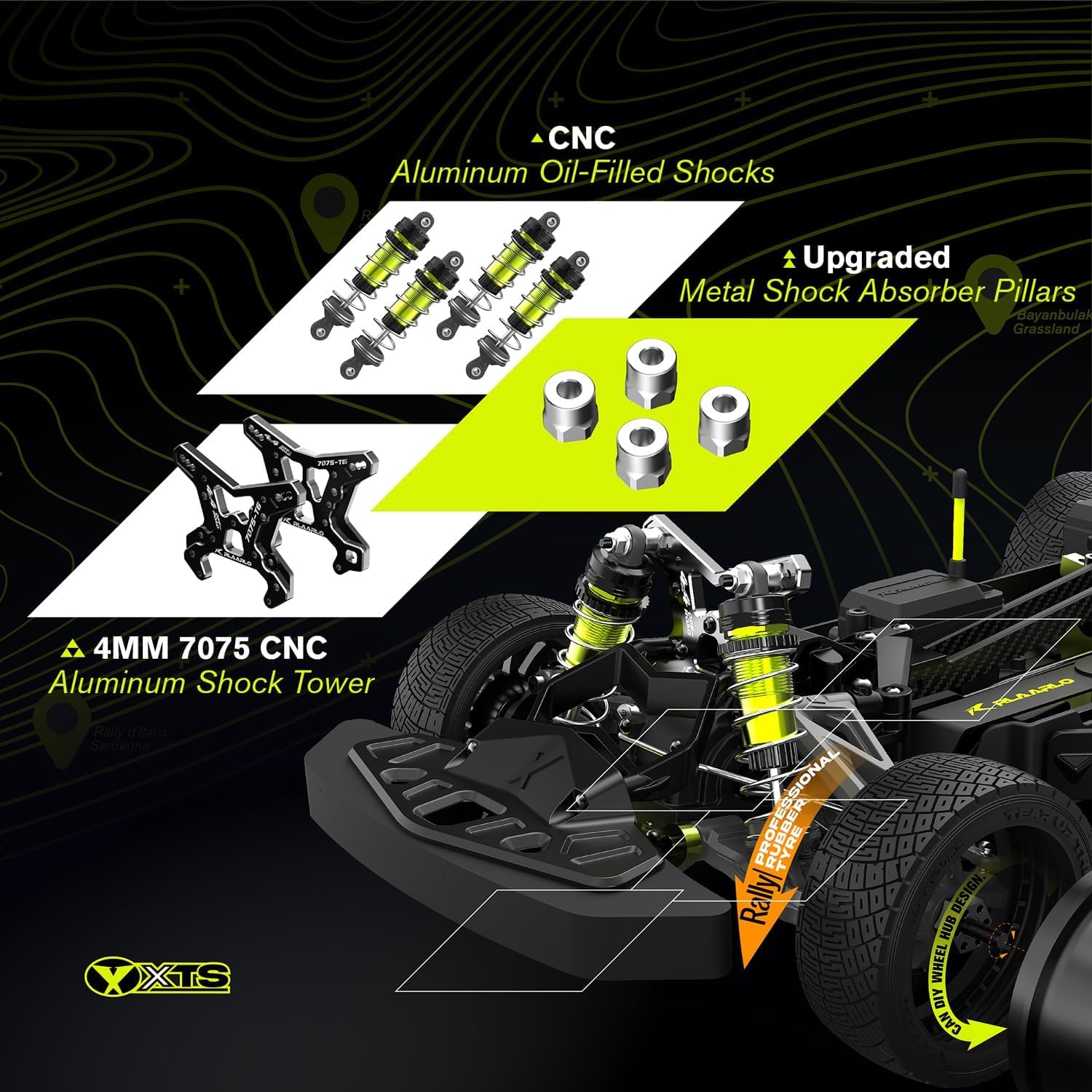 CROBOLL RLAARLO 1/10 Brushless - Yunshen Rc Hobby avis et prix