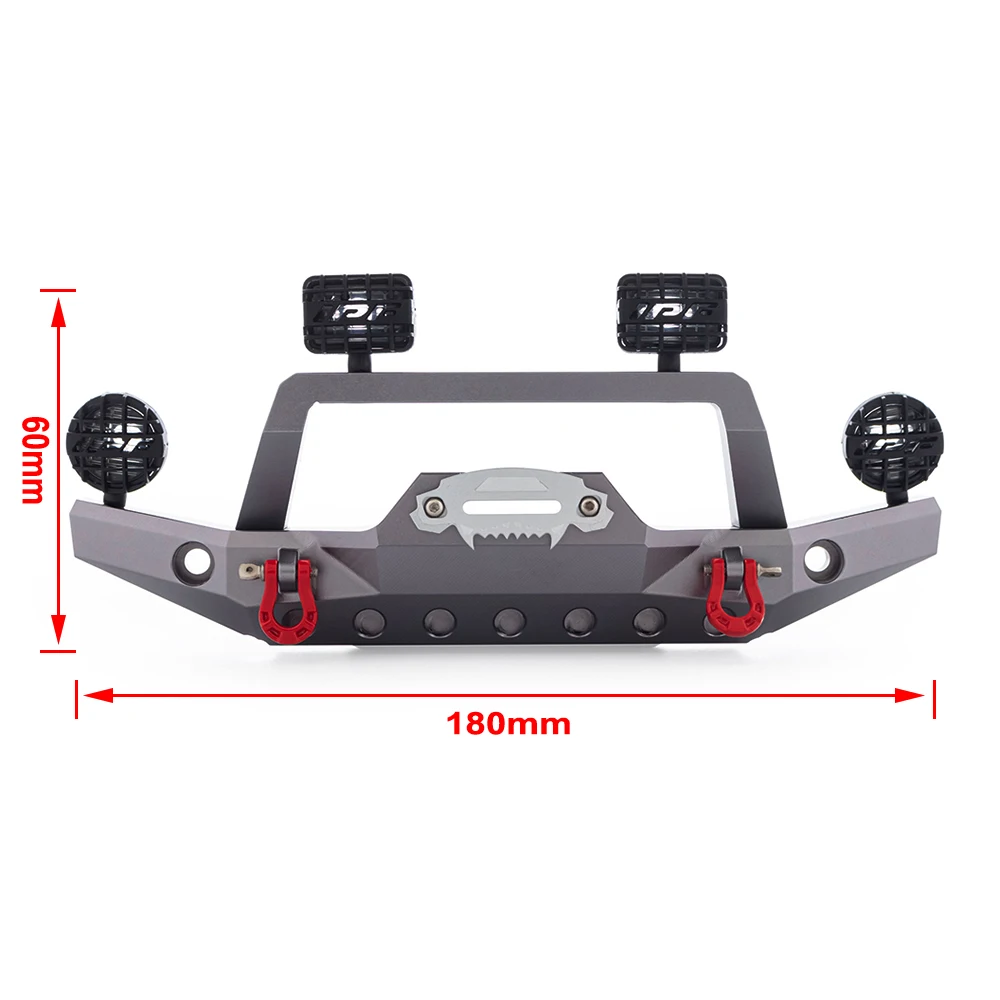 Metal Front Bumper with LED Li - Rc Hobby Horizon avis et prix