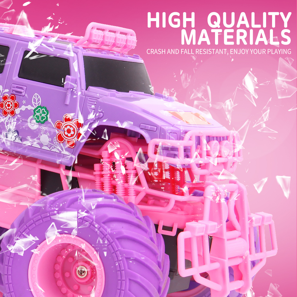 Pink RC Car Electric Drive Off - Yunshen Rc Hobby avis et prix