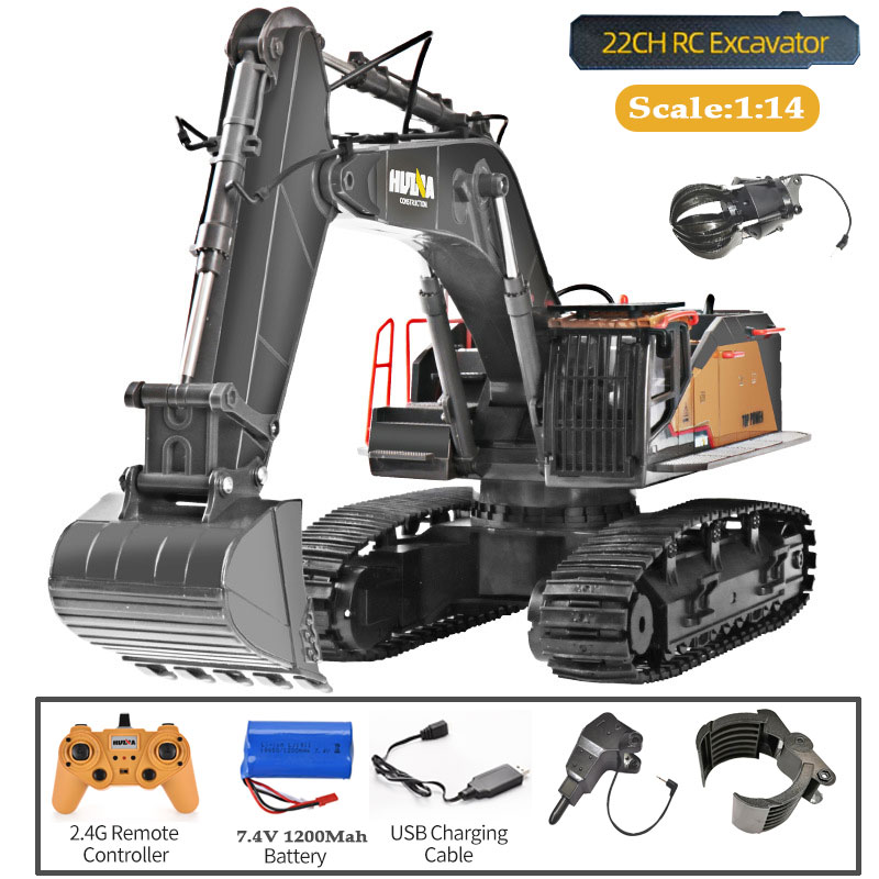 HUINA 1592 Alloy Excavator Tru - Yunshen Rc Hobby avis et prix
