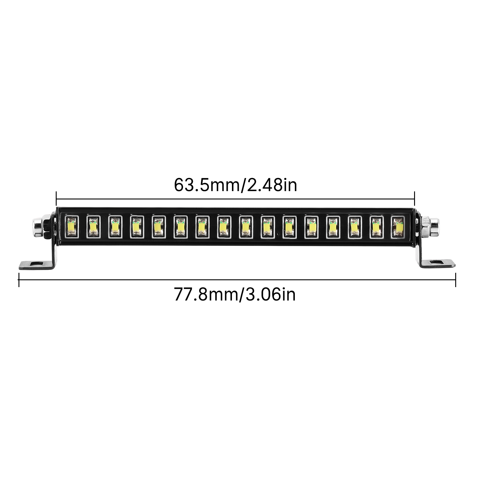INJORA 16LED Metal Roof Light  - Wheel Hex Adapter avis et prix
