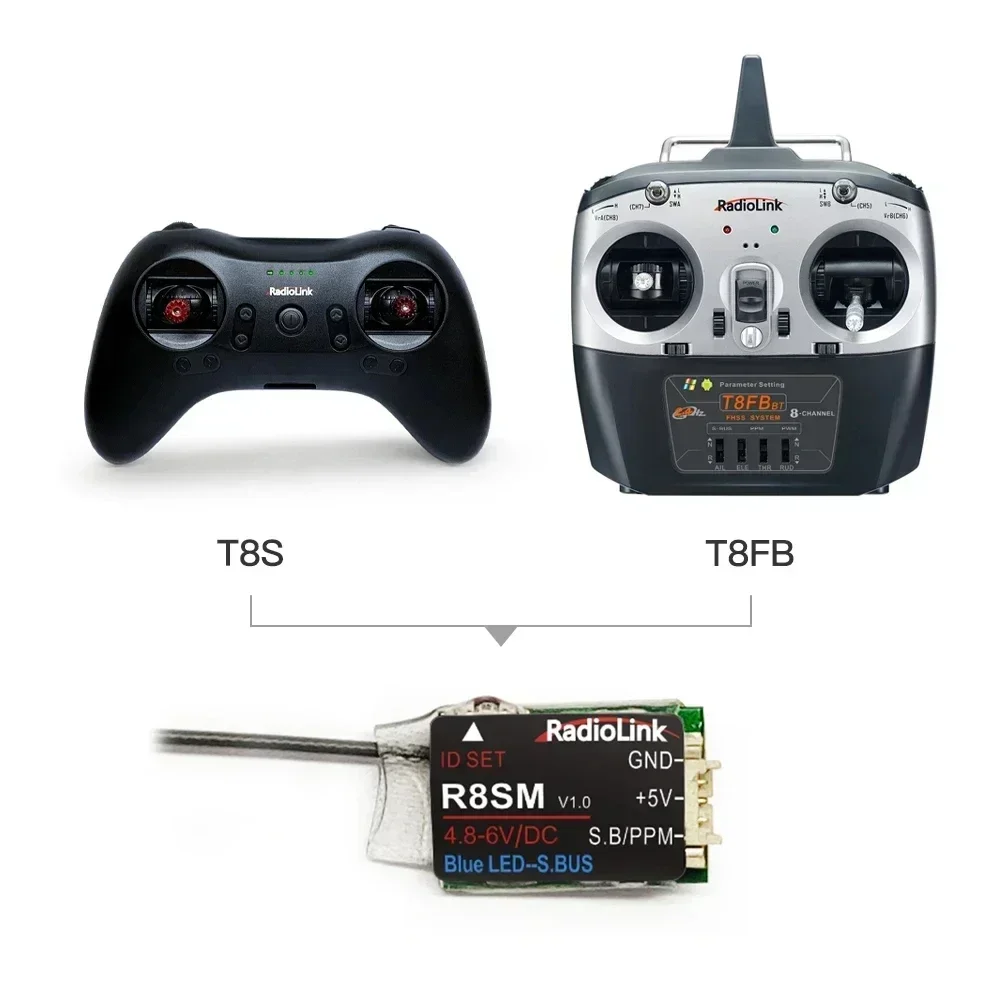 Radiolink R8SM 8 Channels 2.4G - Receiver Sbus 8Ch avis et prix