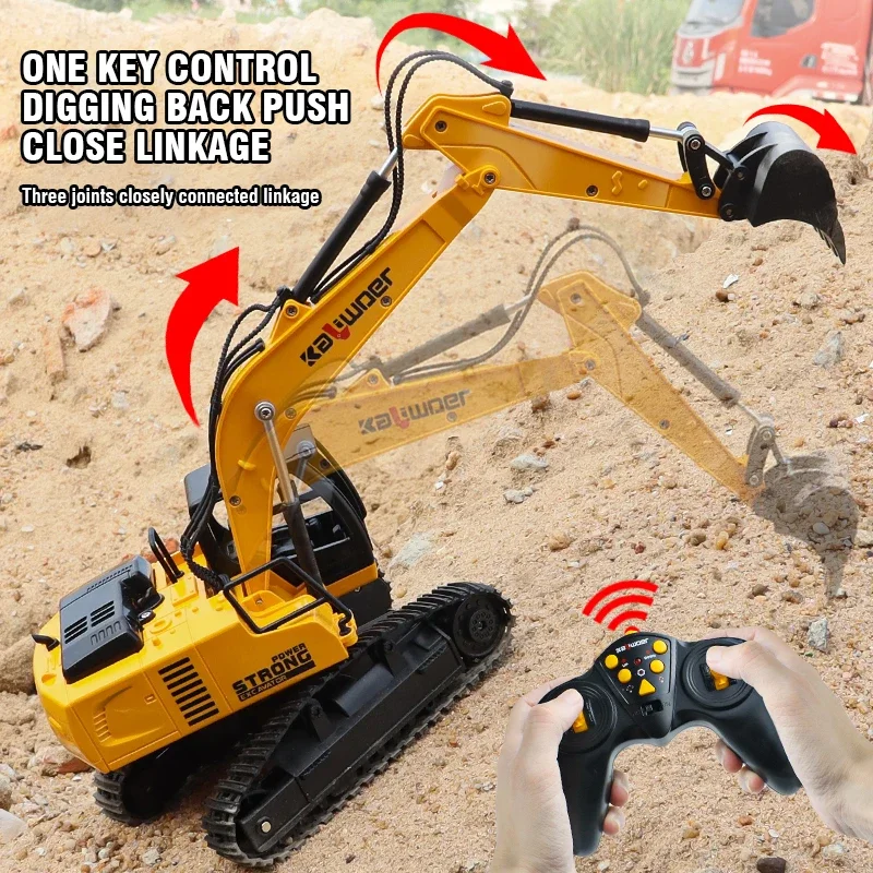 Huina Rc Excavator 1/24 9Ch Re - Yunshen Rc Hobby avis et prix