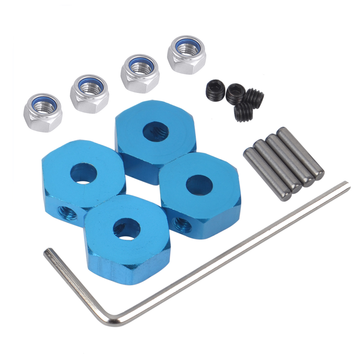 Aluminum 12mm Wheel Hex Hubs D - Wheel Hex Adapter avis et prix