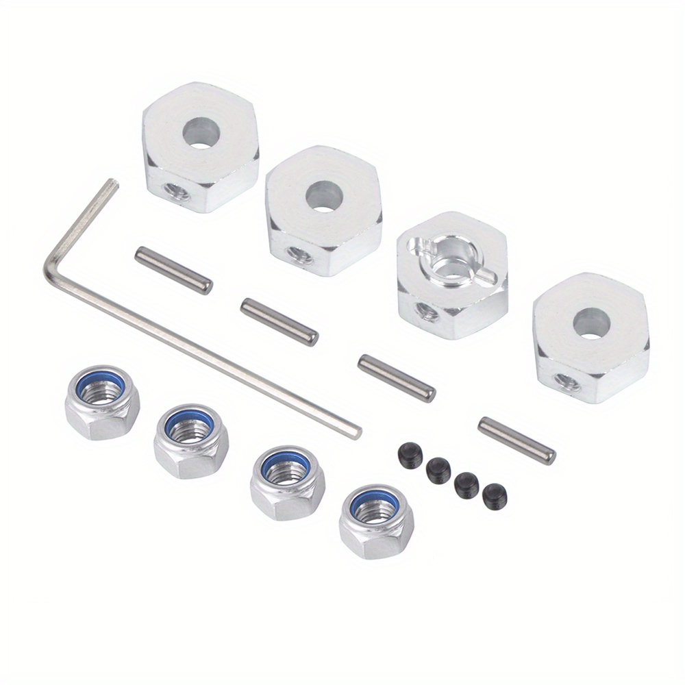 Aluminum 12mm Wheel Hex Hubs D - Wheel Hex Adapter avis et prix
