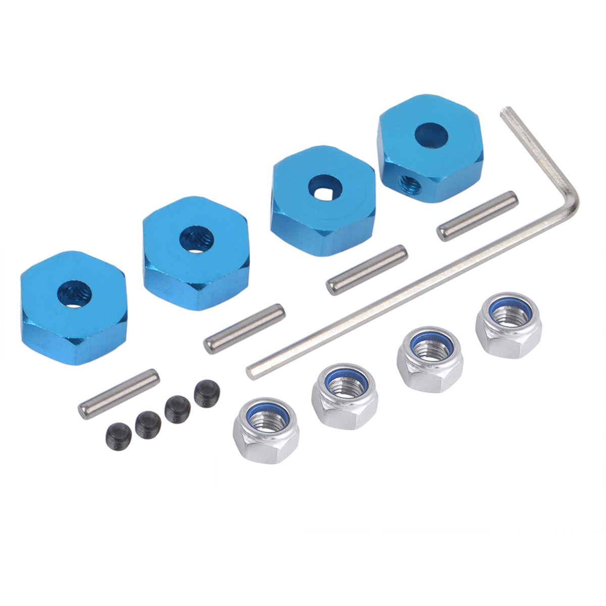 Aluminum 12mm Wheel Hex Hubs D - Wheel Hex Adapter avis et prix