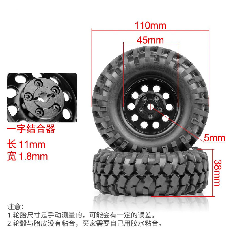1/10 RC Crawler 1.9 Inch Metal - Yunshen Rc Hobby avis et prix