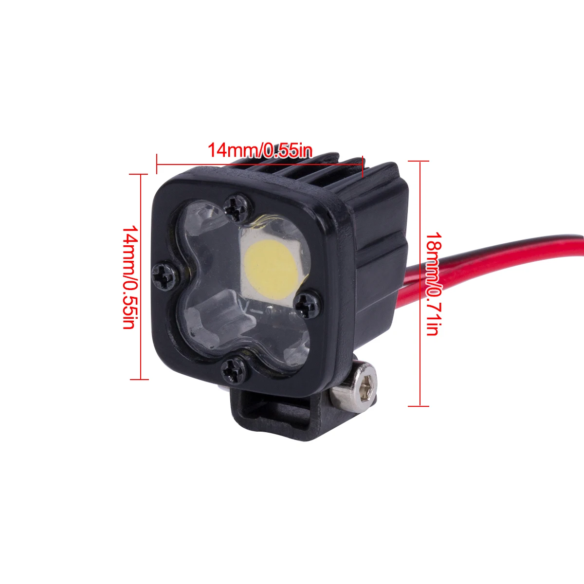 RC Car Square Bright LED Top L - Yunshen Rc Hobby avis et prix