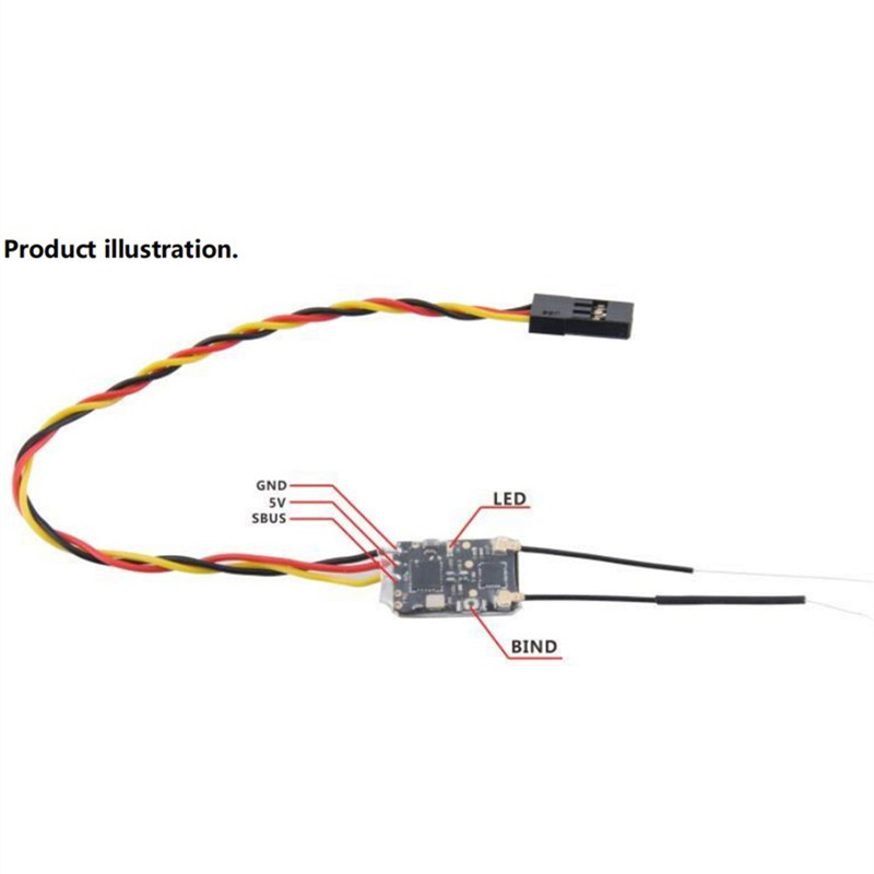 R8 Nano 8CH 1KM Long Range SBU - Receiver Sbus 8Ch avis et prix