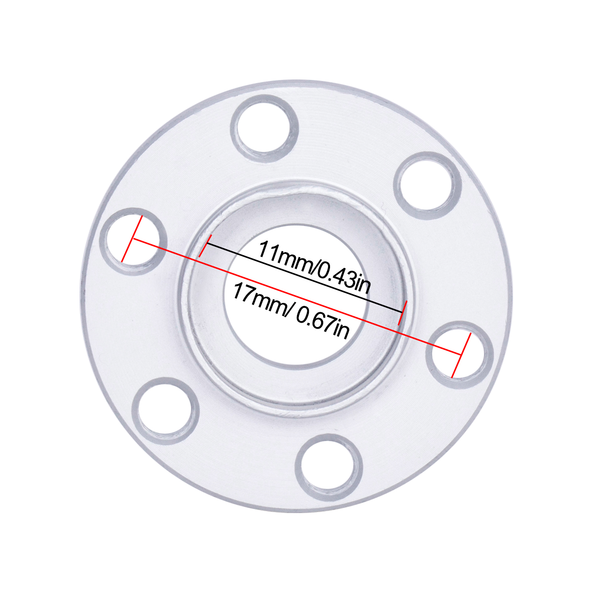 Aluminum Wheel Hex Hub 6/9/12/ - Wheel Hex Adapter avis et prix